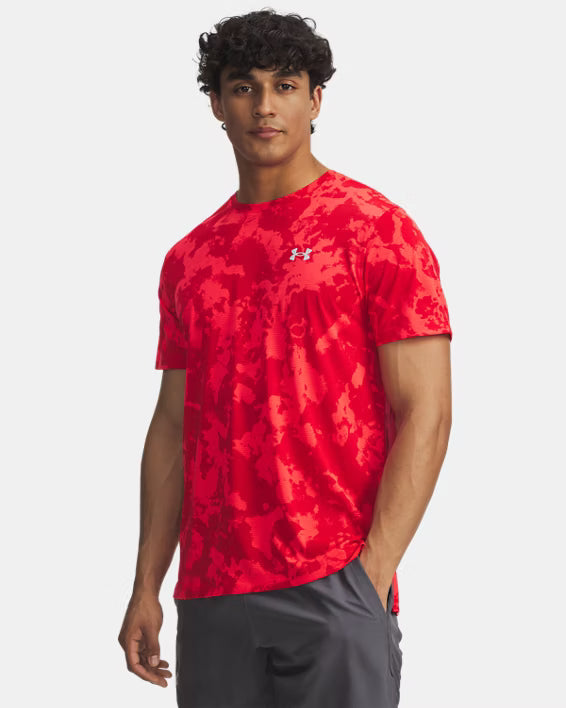 Under Armour - UA Launch à imprimé Rouge